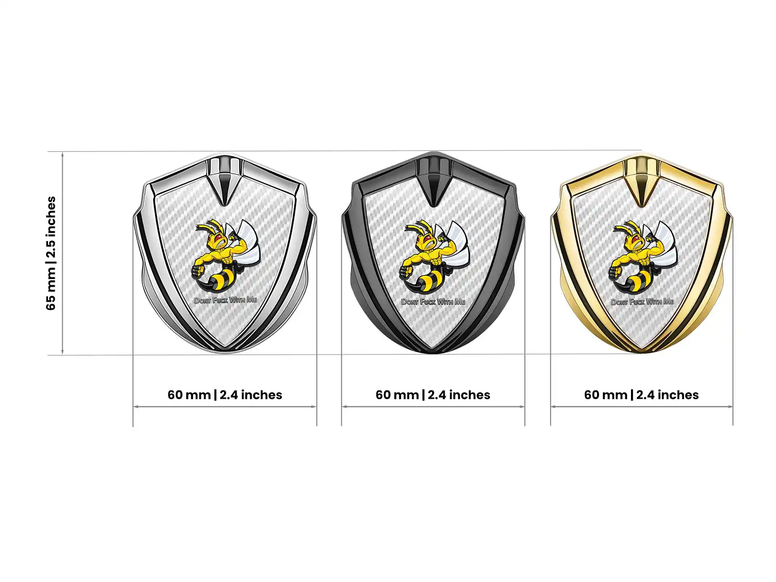 Domed Emblem Badge Durable Style